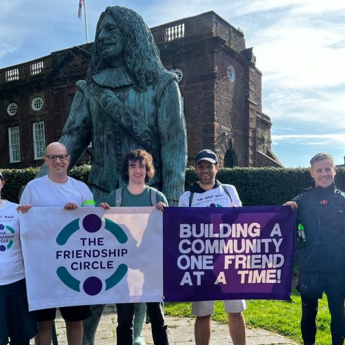 Giant Walk 2025 start point at Childe of Hale