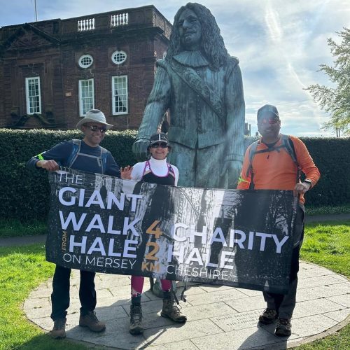 Giant Walk 2025 start point at Childe of Hale