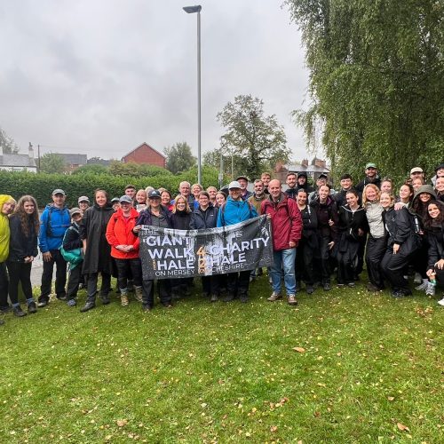 Giant Walk for CRY 2025 halfway point.