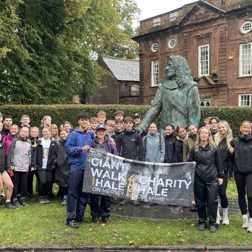 Hale2Hale Giant Walk for Cry starting point at the Childe of Hale statue.