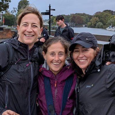 Giant London Walk for MyIsrael riverside