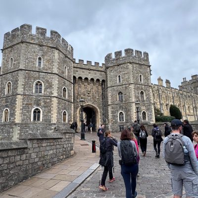 Castle viewpoint on MyIsrael marathon walk.