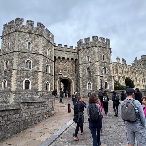 Castle viewpoint on MyIsrael marathon walk.