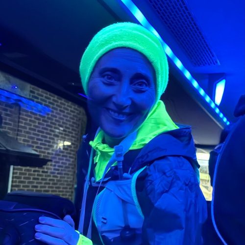 MyIsrael trekker on coach.