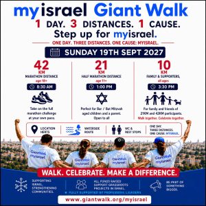 The Myisrael Giant Walk 2027
